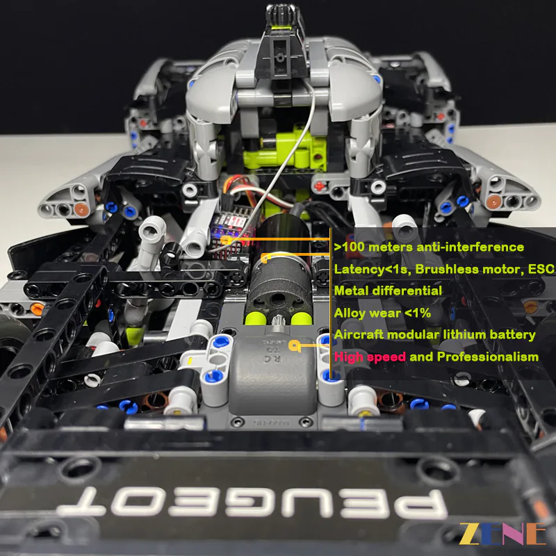 PEUGEOT Hybrid Hypercar installed power system