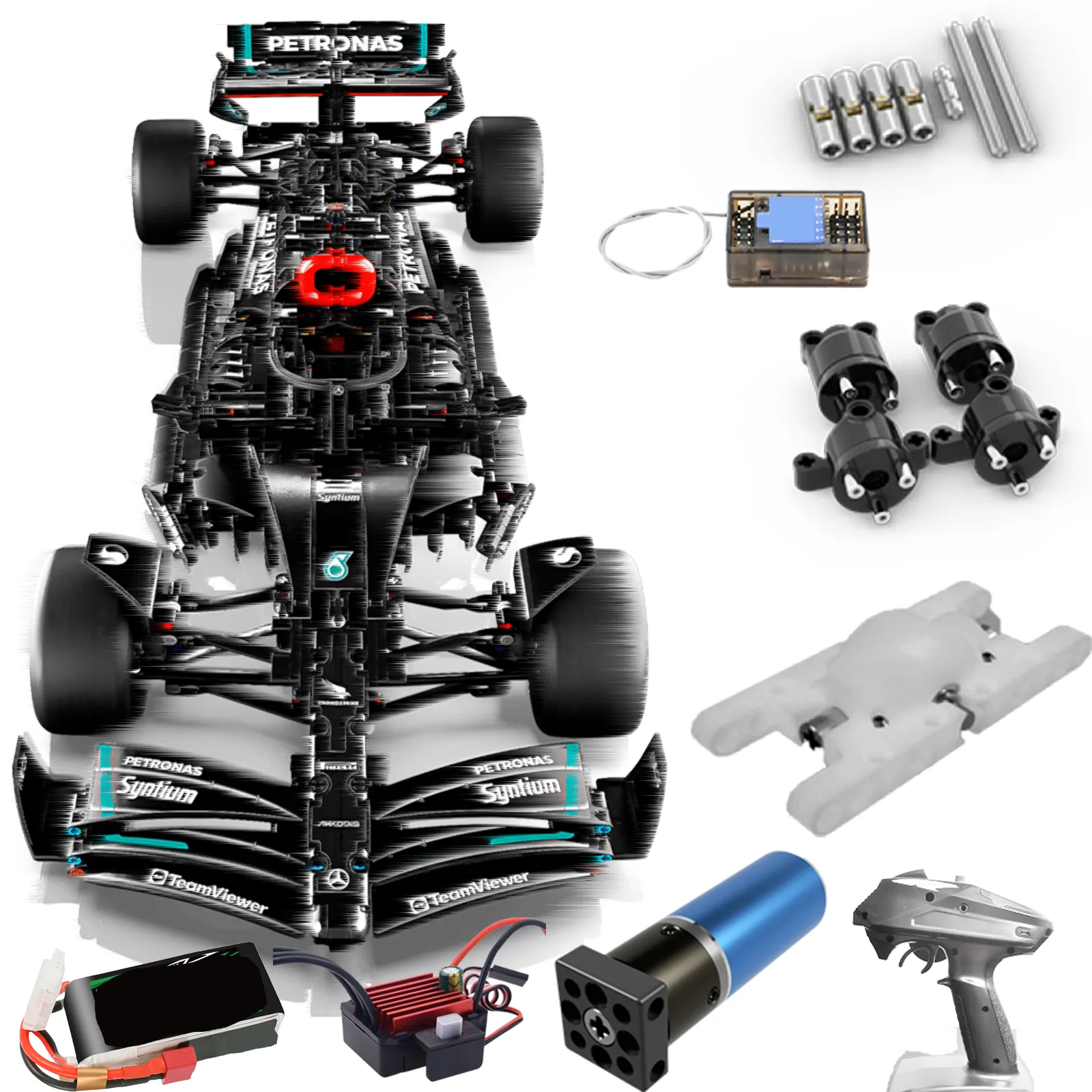 ZENE RC upgrade kit for Mercedes-AMG F1 W14 #42171