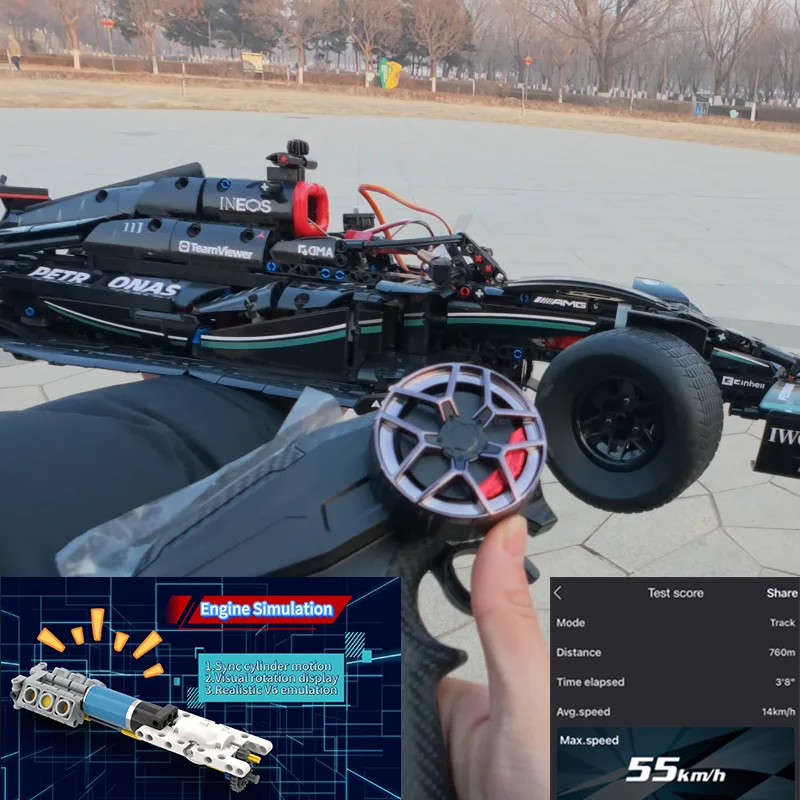 Mercedes AMG F1 W14 RC performance test